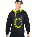 JIU-JITSU PURO BLACK YELLOW HOODIE