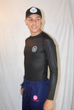 JIU-JITSU PURO - UNISEX LONG SLEEVE RASH GUARD - LARGE