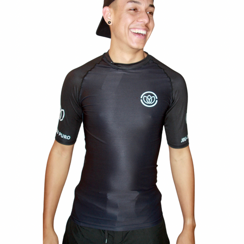 JIU-JITSU PURO - UNISEX SHORT SLEEVE RASH GUARD